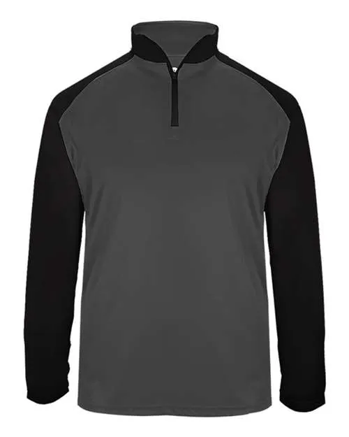 Badger 4006 Ultimate SoftLock Sport Viertelreißverschluss-Pullover