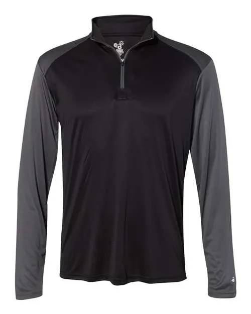 Badger 4006 Ultimate SoftLock Sport Viertelreißverschluss-Pullover