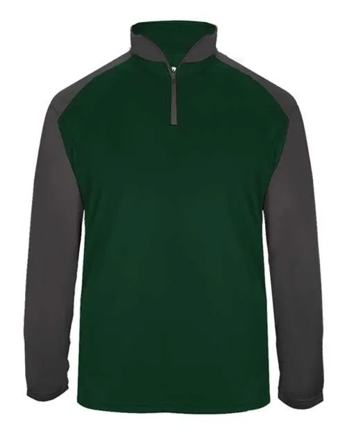 Badger 4006 Ultimate SoftLock Sport Viertelreißverschluss-Pullover