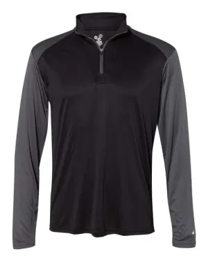 Badger 4006 Ultimate SoftLock Sport Viertelreißverschluss-Pullover