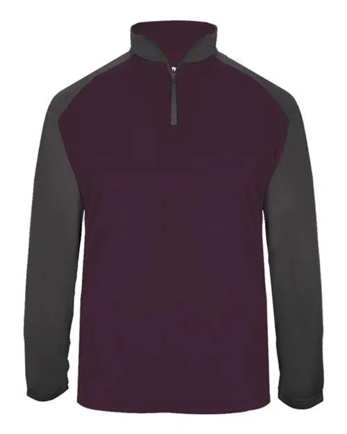 Badger 4006 Ultimate SoftLock Sport Viertelreißverschluss-Pullover