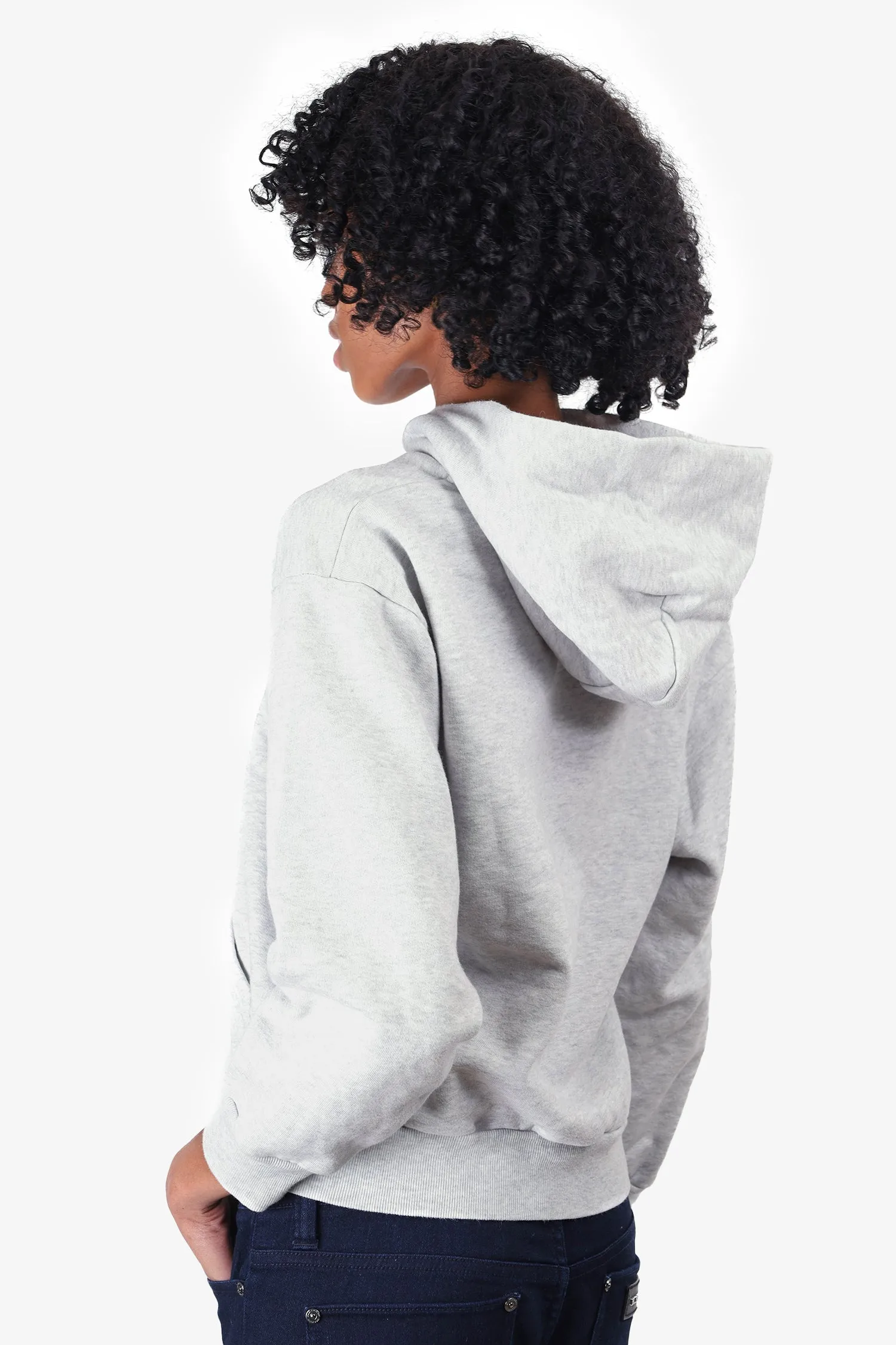 Balenciaga Graues Logo Crop Sweatshirt Größe 8 Kinder