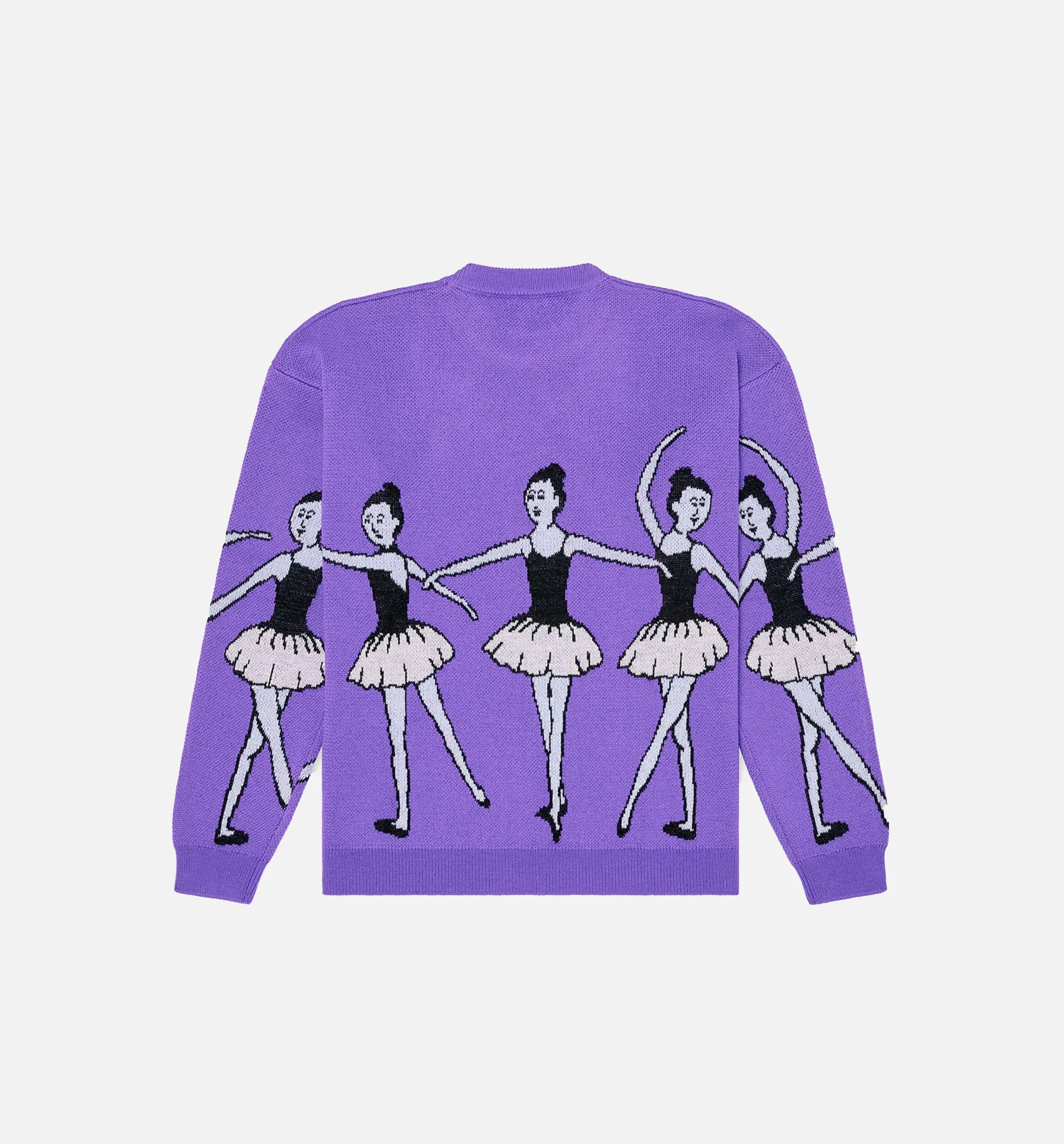 Ballet Jumper Herren Rundhalsausschnitt - Lila