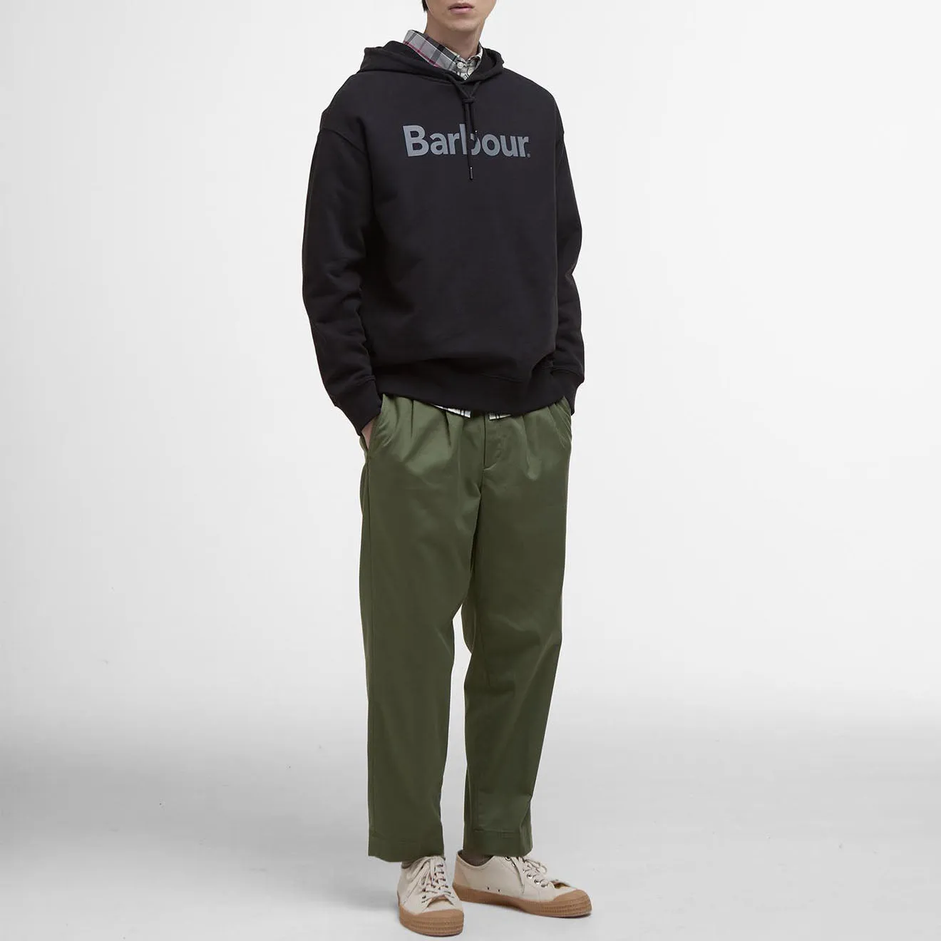 Barbour Nicholas Kapuzenpullover Schwarz