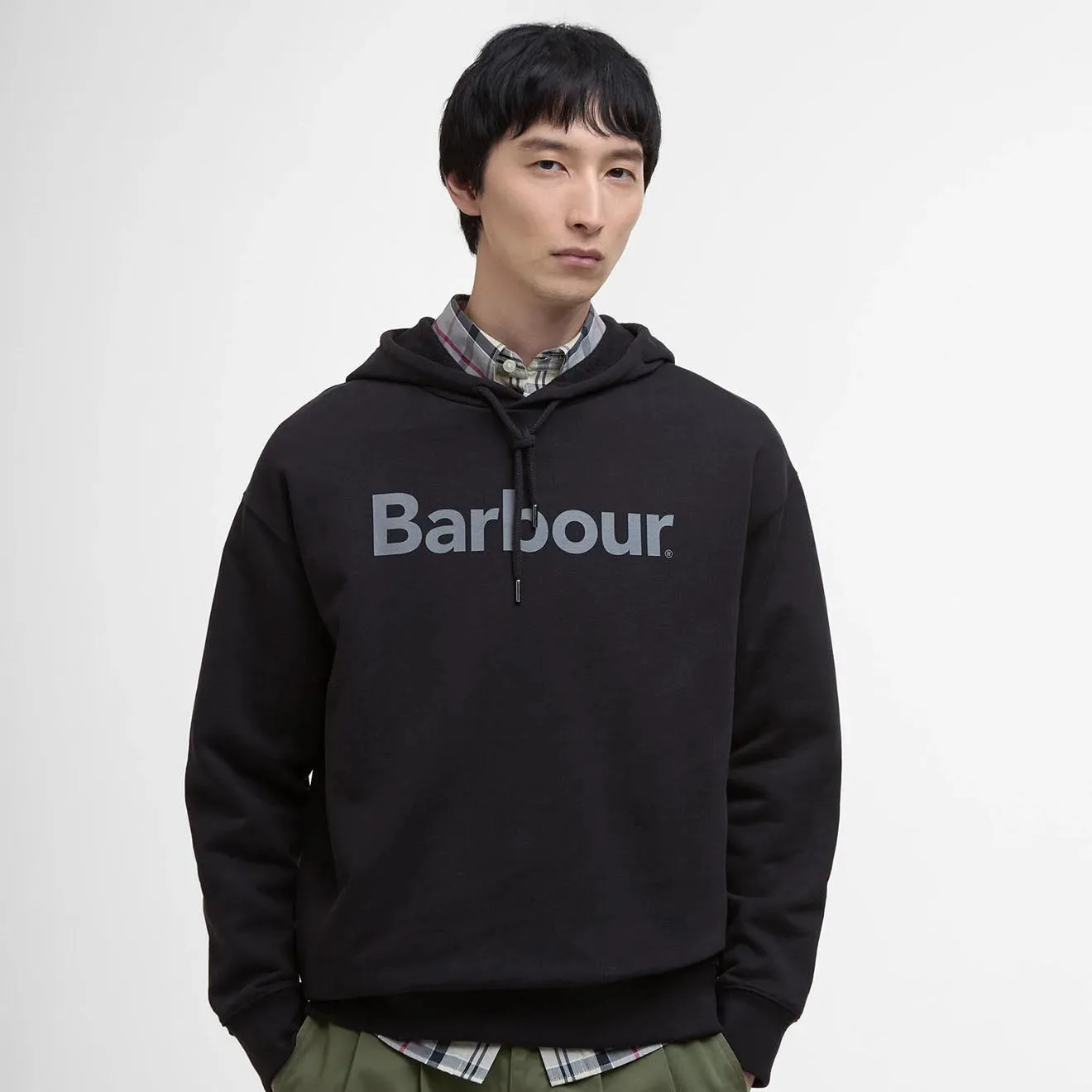 Barbour Nicholas Kapuzenpullover Schwarz