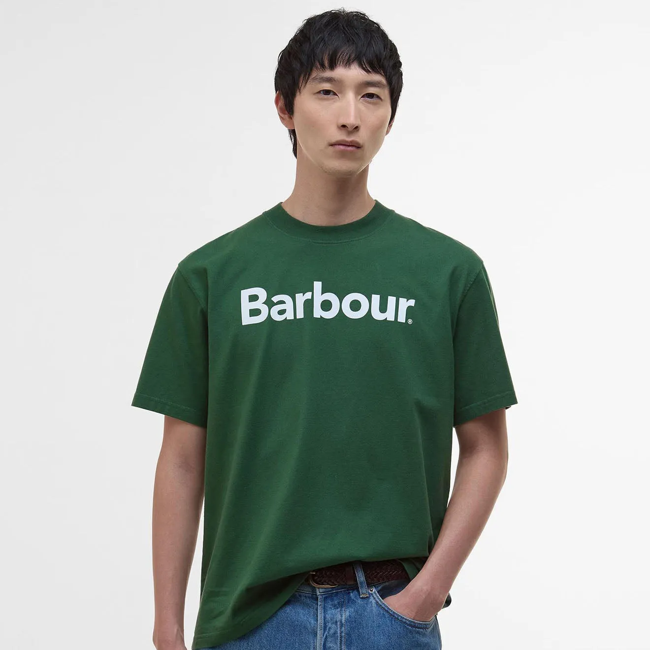 Barbour Pensford Fit T-Shirt Racing Grün