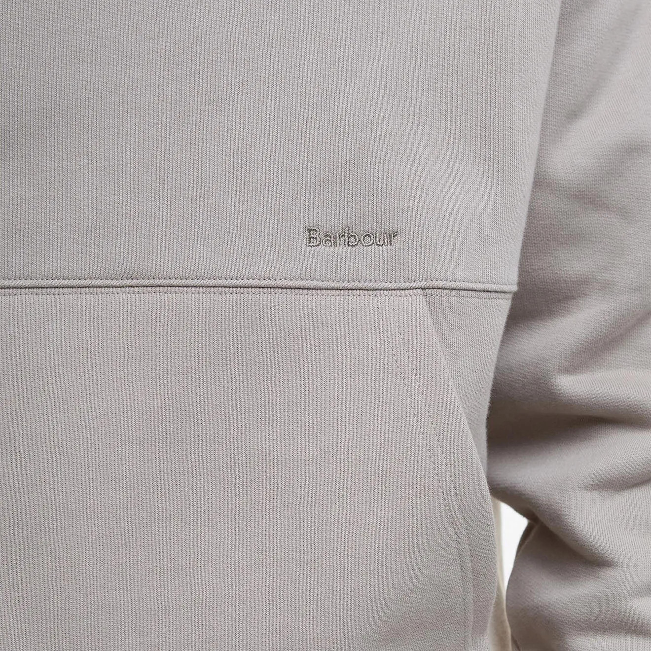 Barbour Yalding Kapuzenpullover Beton