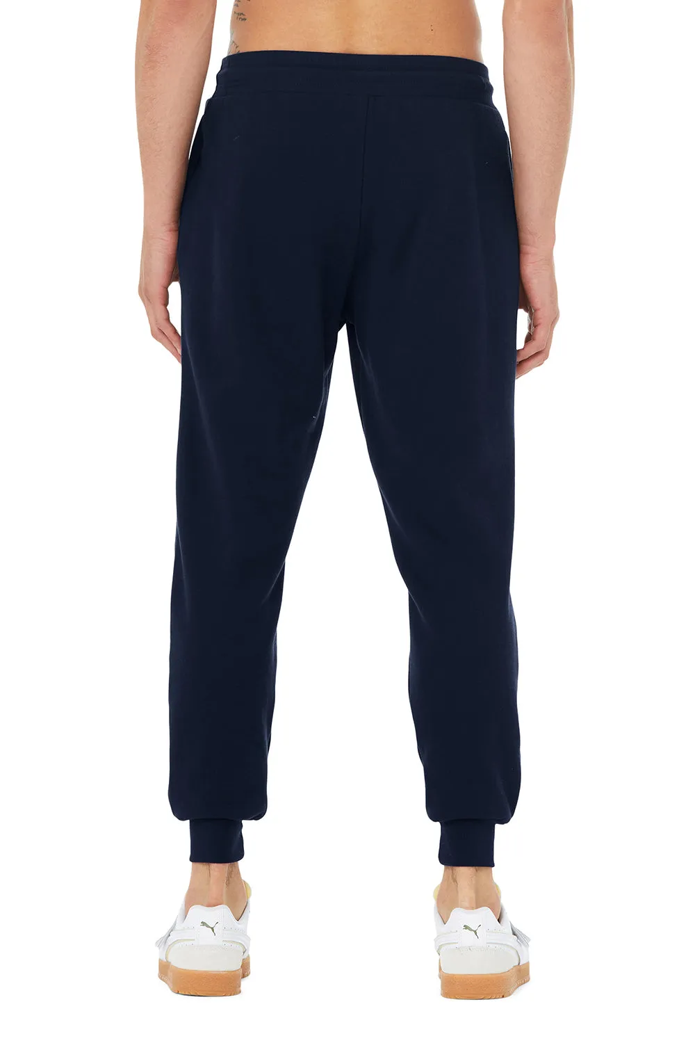 Bella   Canvas Herren Jogginghose mit Taschen - Marineblau