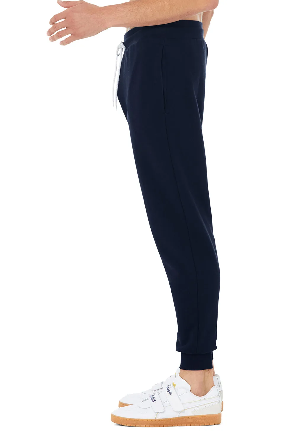 Bella   Canvas Herren Jogginghose mit Taschen - Marineblau