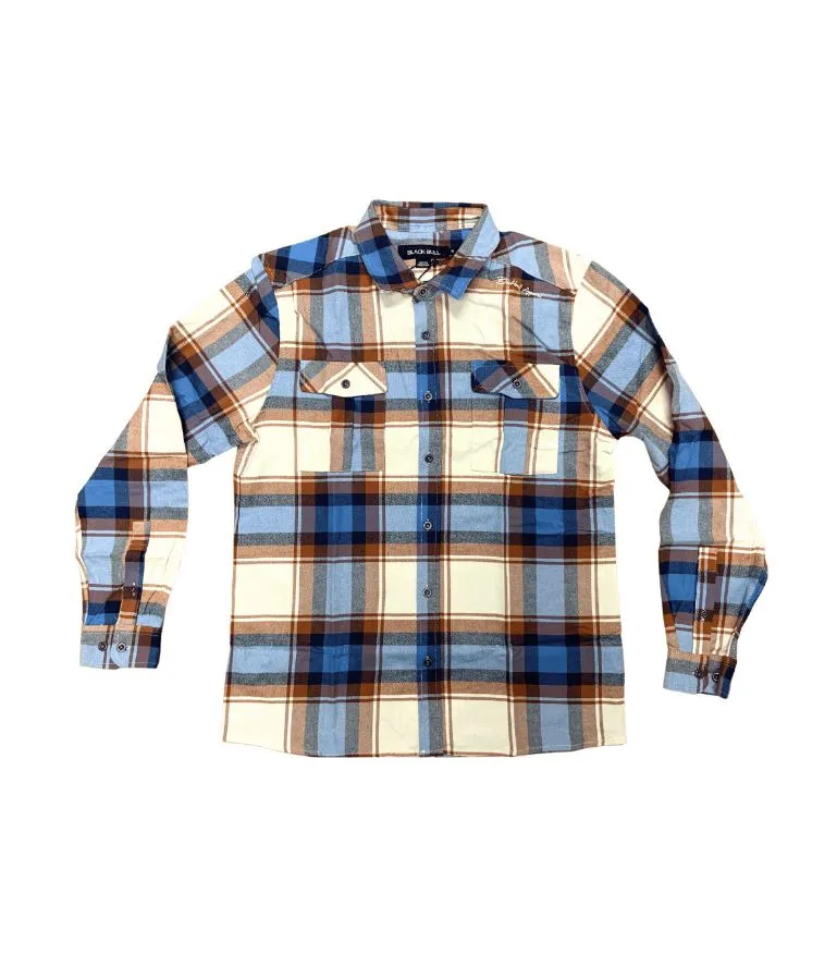 Black Bull Leo LS Check Sportshirt