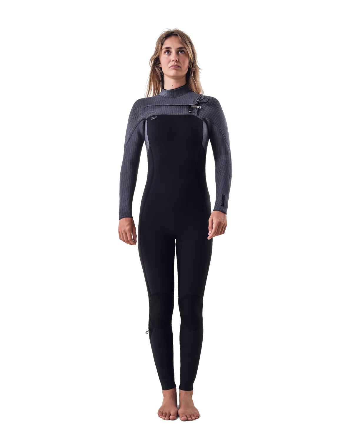 Blueprint 5/4mm  Tauchanzug mit Frontreißverschluss in Schwarz & Schattierung