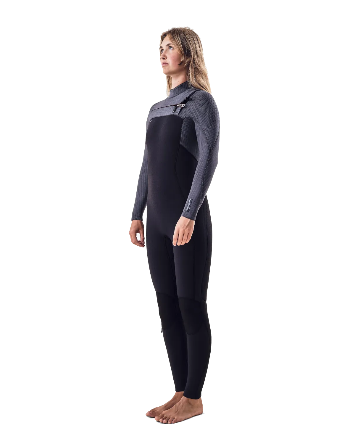 Blueprint 5/4mm  Tauchanzug mit Frontreißverschluss in Schwarz & Schattierung
