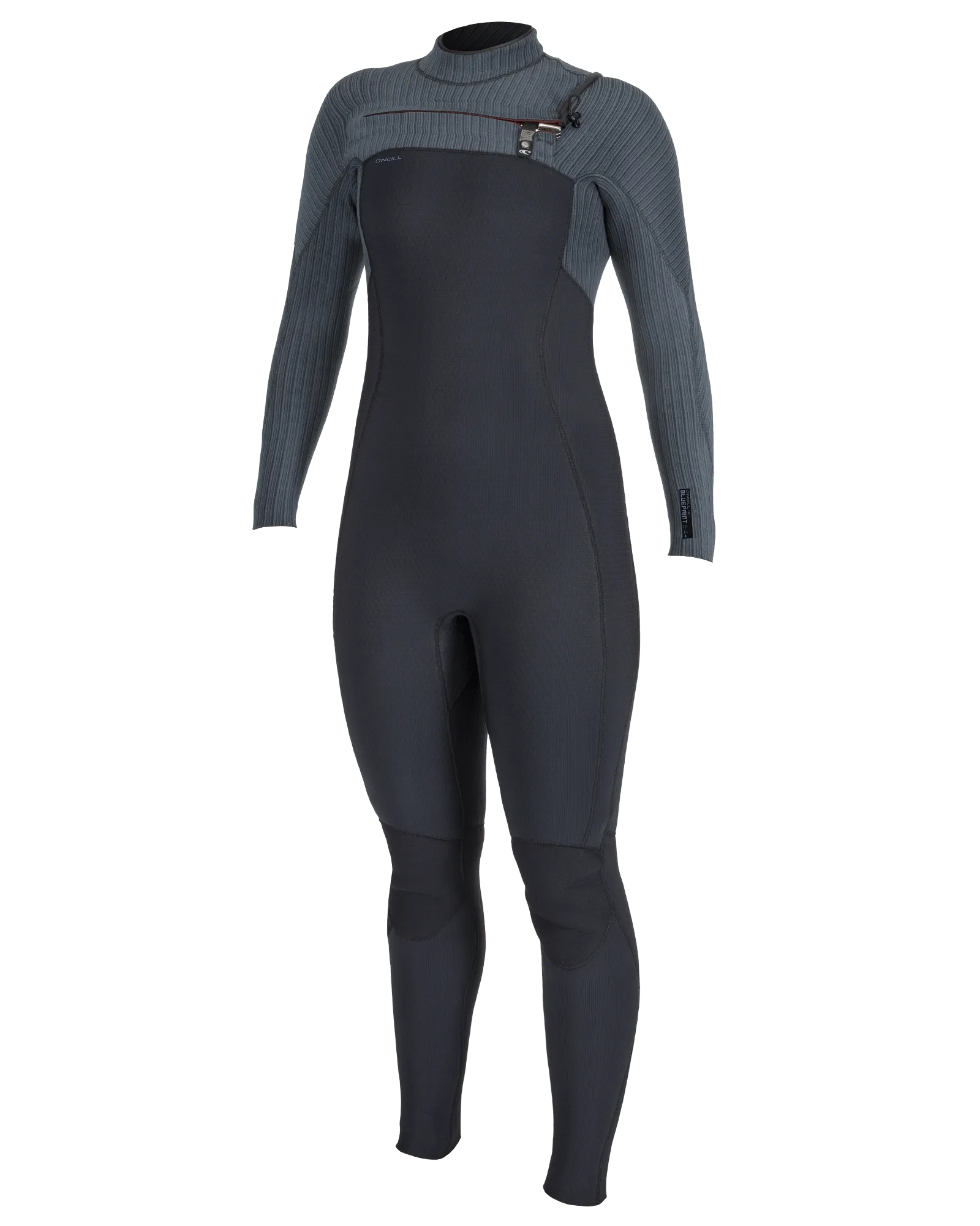 Blueprint 5/4mm  Tauchanzug mit Frontreißverschluss in Schwarz & Schattierung