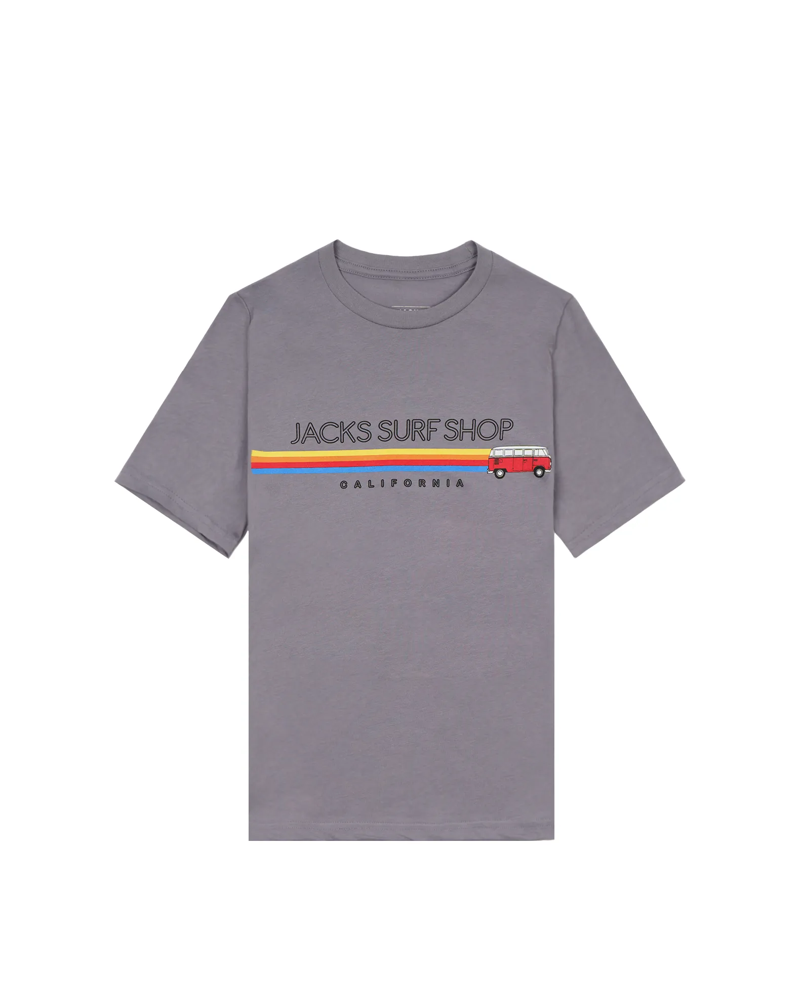 Jungen (8-16) Bus-Streifen Kurzarm-Shirt