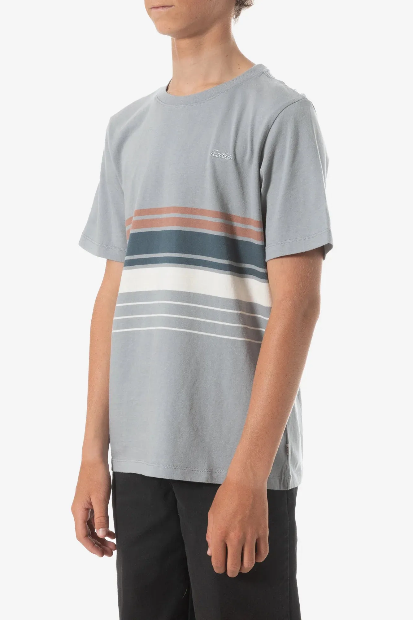 Jungen (8-16) Linden Streifen T-Shirt