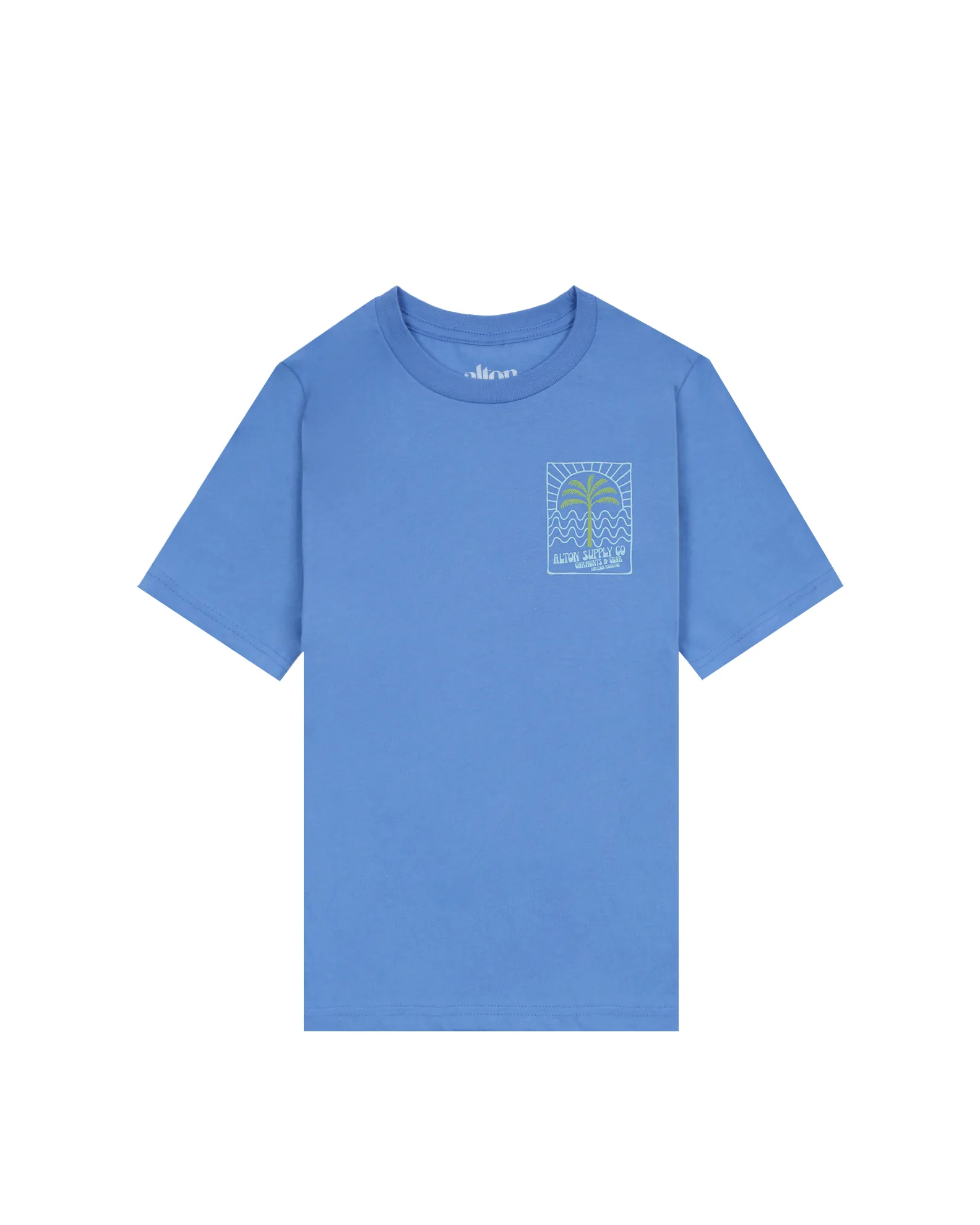 Jungen (8-16) Wellige Palmen Kurzarm-Shirt
