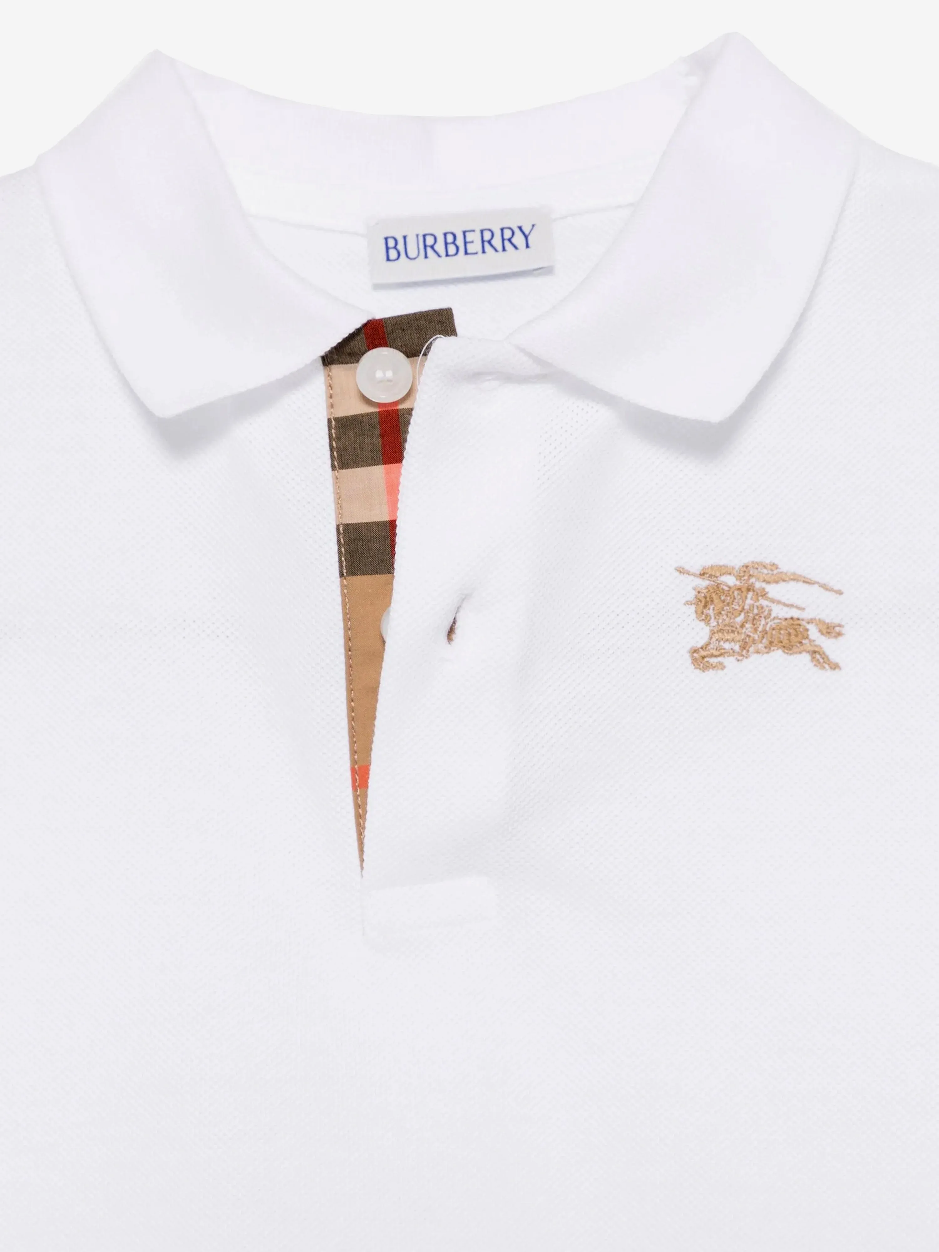 Jungen Johane EKD Polo-Shirt in Weiß