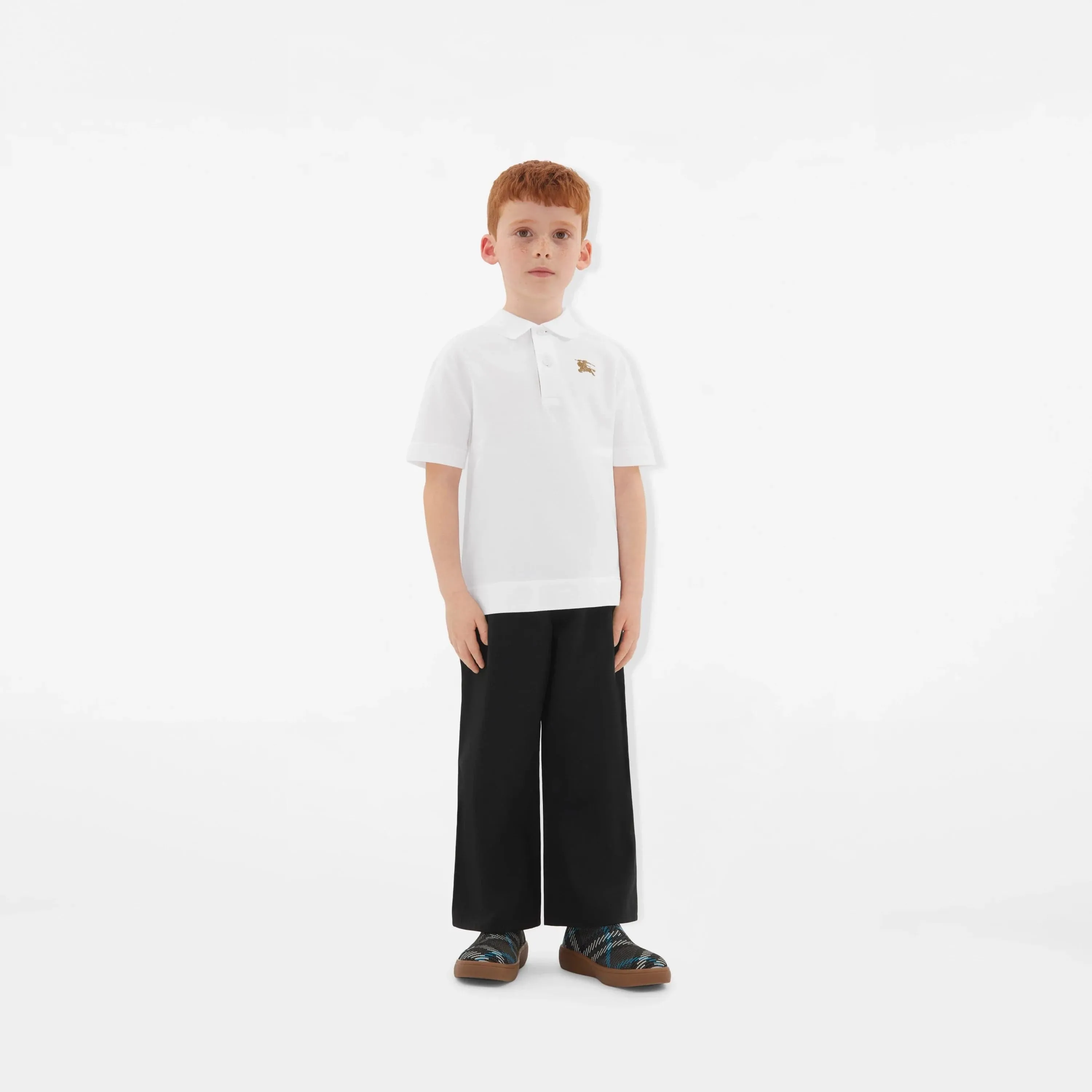 Jungen Johane EKD Polo-Shirt in Weiß