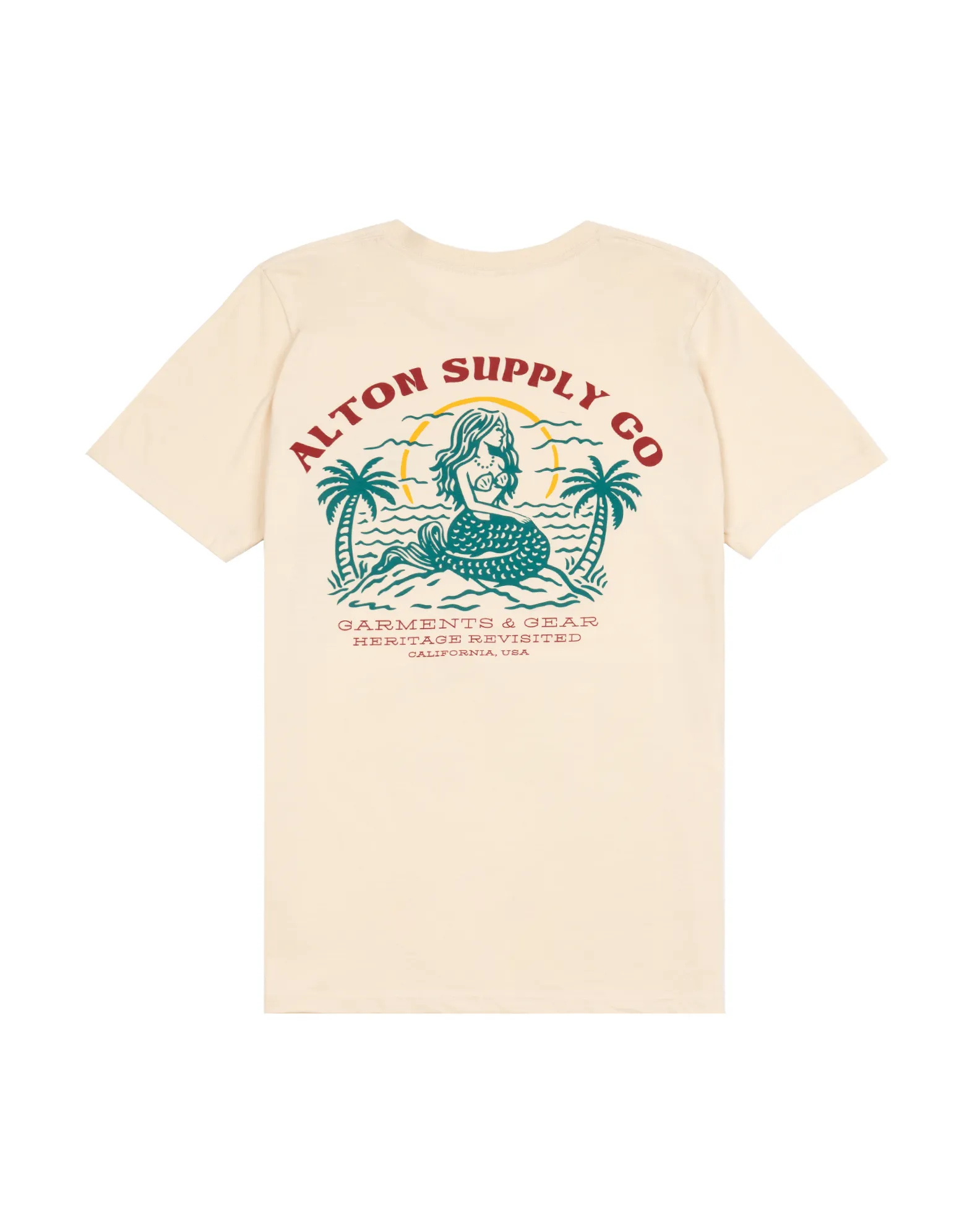 Jungen-Meerjungfrau an Land S/S T-Shirt