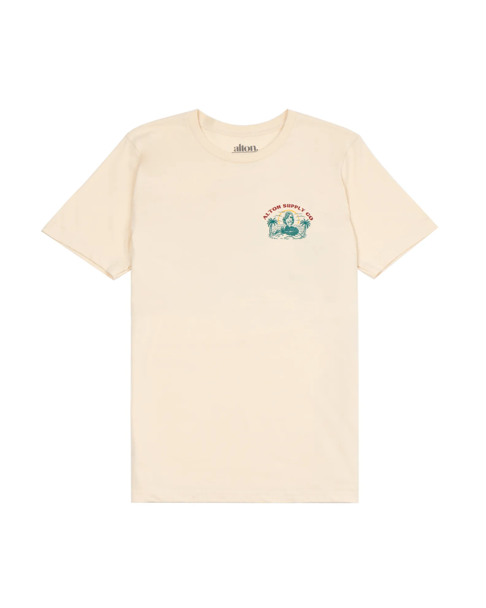 Jungen-Meerjungfrau an Land S/S T-Shirt