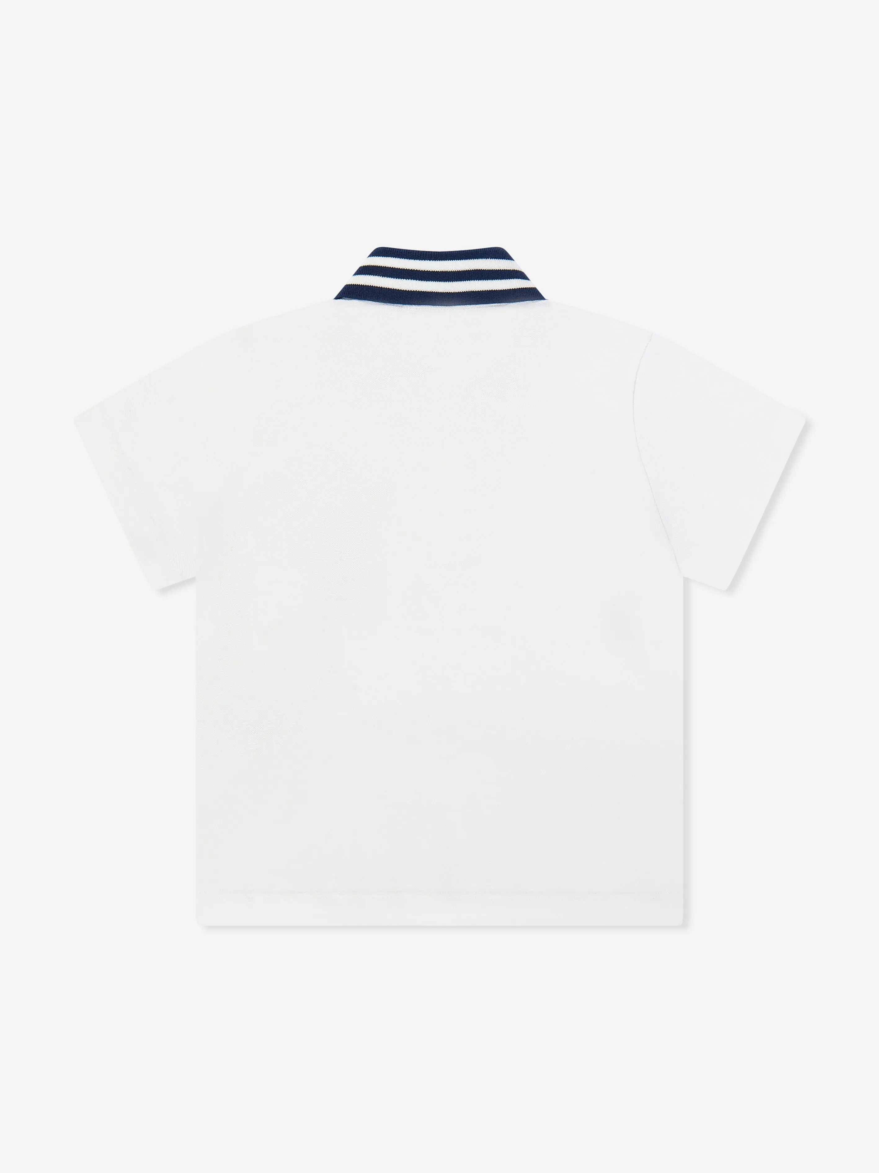 Jungen Schutz-Polohemd in Weiß