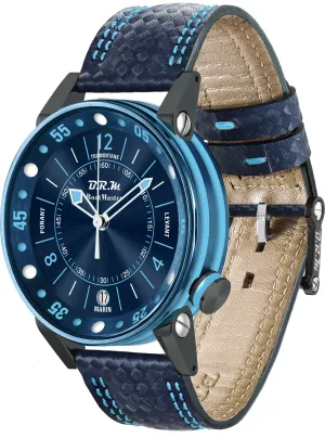 B.R.M Uhren B.R.M. Uhren Boat Master BM2 34mm Blaue Sonnenuhr