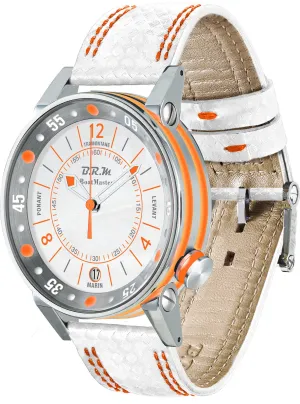B.R.M Uhren B.R.M. Uhren Boat Master BM2 34mm Weiße Uhr