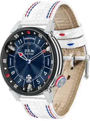 B.R.M Uhren B.R.M. Uhren Boat Master Chronograph Blau Sonnenuhr