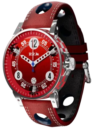 B.R.M Uhren B.R.M. Uhren Racing V6-44-SA ColorDrive Rote Uhr
