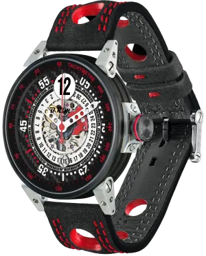 B.R.M Uhren B.R.M. Uhren V6-44 Touring Rote Uhr