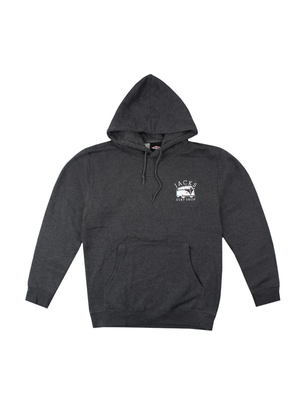 Bus Stop Classic Pullover Hoodie - Kohlegrau meliert