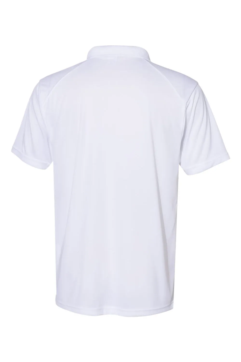 C2 Sport Herren Funktions-Polohemd mit Feuchtigkeitstransport - Kurzarm - Weiß Bekleidung C2-Sport