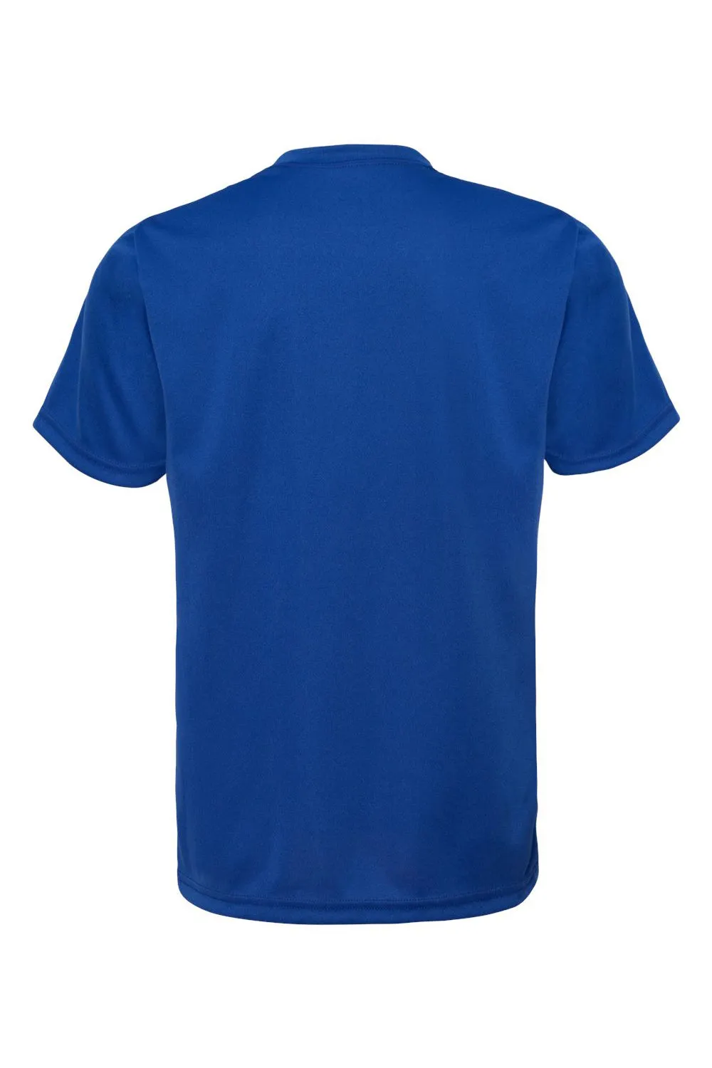 C2 Sport Jugend Performance Feuchtigkeitstransportierendes Kurzarm-Crewneck T-Shirt - Königsblau Kleidung C2-Sport