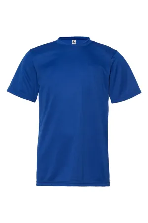 C2 Sport Youth Performance Moisture Wicking Short Sleeve Crewneck T-Shirt - Royal Blue Clothing C2-Sport