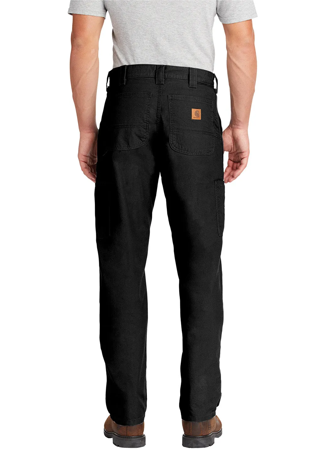 Carhartt Herren Canvas Arbeitslatzhose mit Taschen - Schwarz