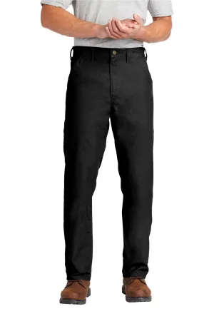 Carhartt Herren Canvas Arbeitslatzhose mit Taschen - Schwarz