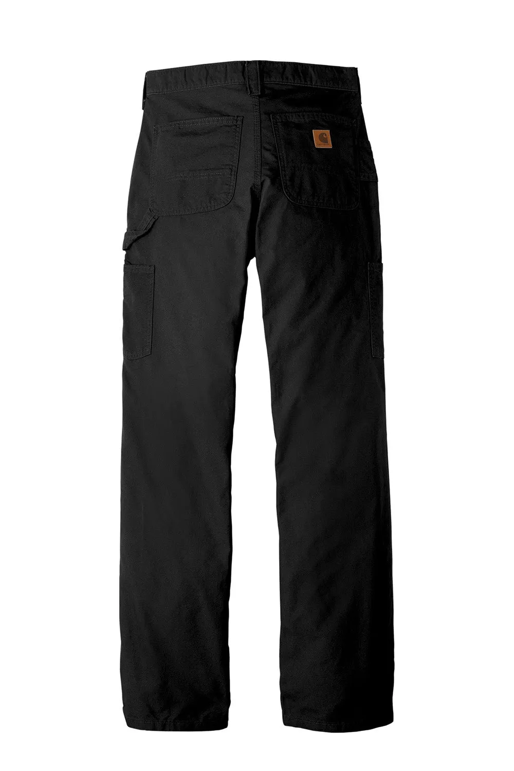 Carhartt Herren Canvas Arbeitslatzhose mit Taschen - Schwarz