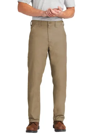Carhartt Herren Canvas Arbeitslatzhose mit Taschen - Dunkel Khaki Braun