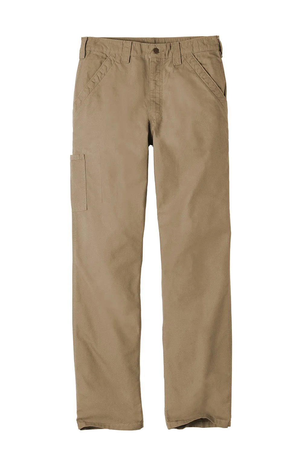 Carhartt Herren Canvas Arbeitslatzhose mit Taschen - Dunkel Khaki Braun