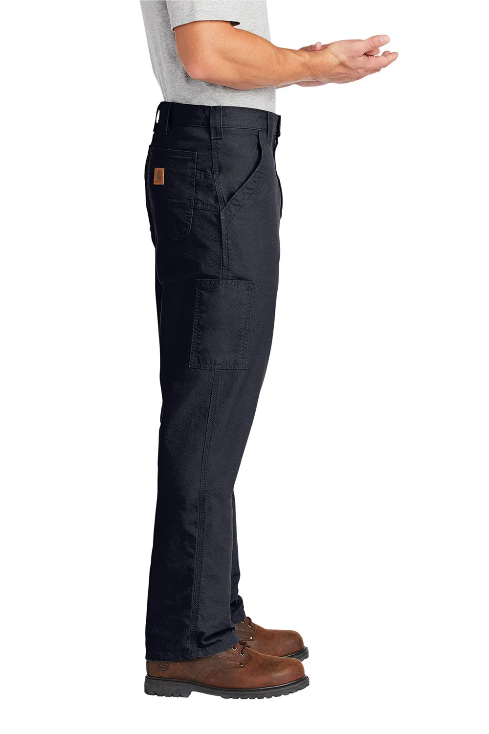 Carhartt Herren Canvas Arbeitslatzhose mit Taschen - Marineblau