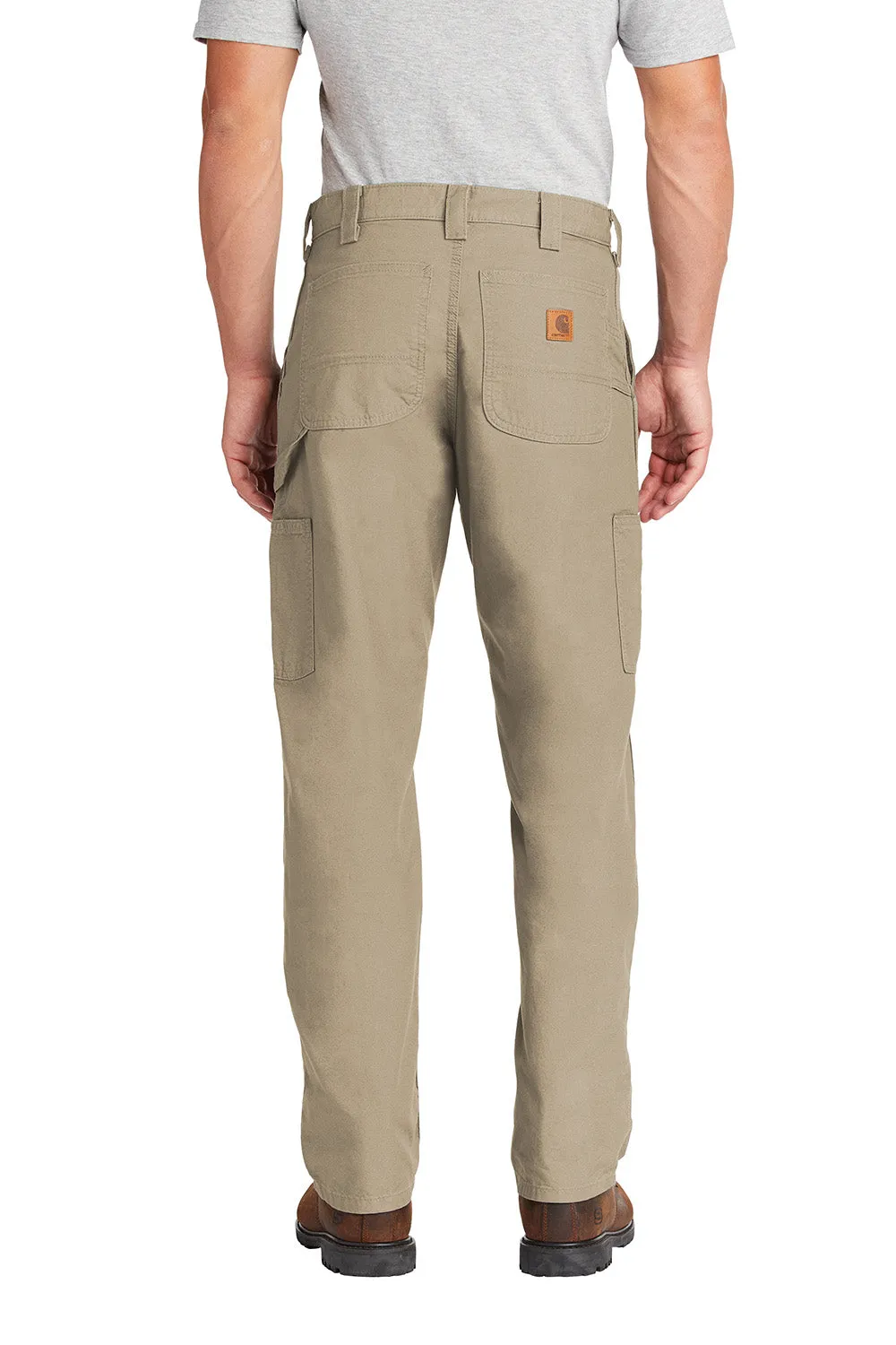 Carhartt Herren Canvas Arbeitslatzhose mit Taschen - Hellbraun