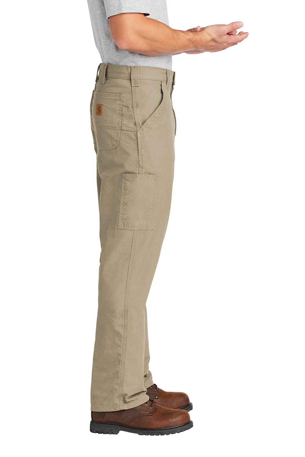 Carhartt Herren Canvas Arbeitslatzhose mit Taschen - Hellbraun