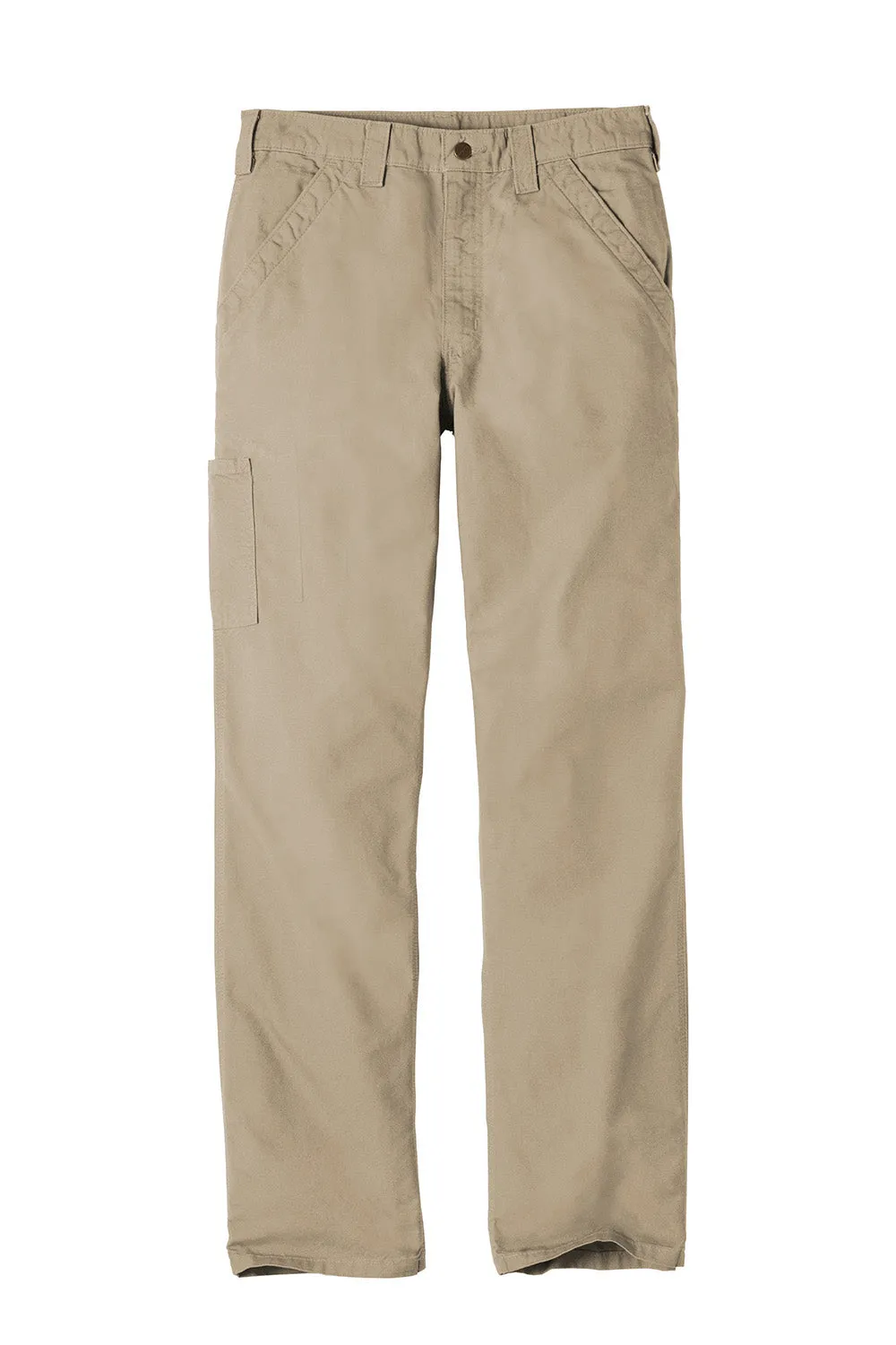 Carhartt Herren Canvas Arbeitslatzhose mit Taschen - Hellbraun