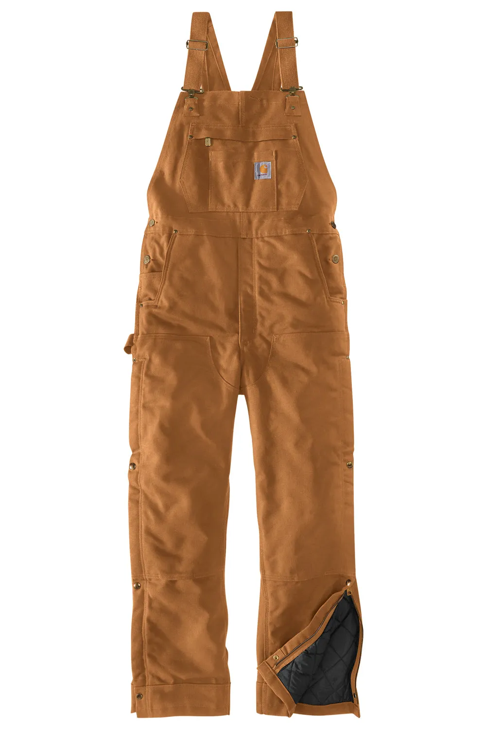 Carhartt Herren Overall mit festem Canvas, isoliert und mit Taschen - Carhartt Braun