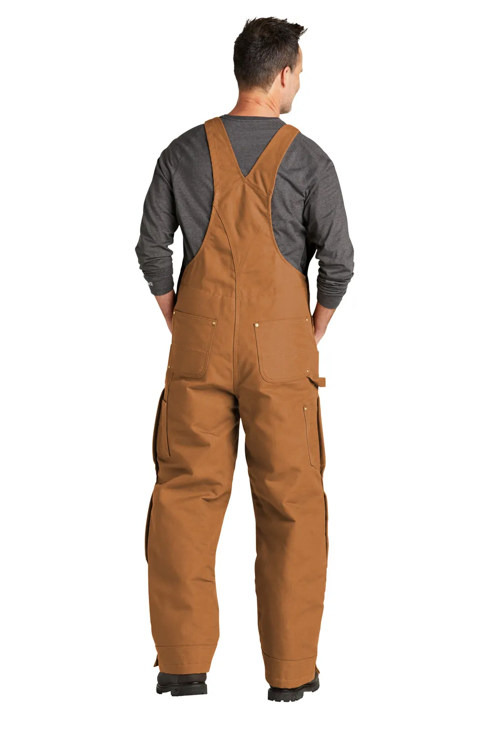 Carhartt Herren Overall mit festem Canvas, isoliert und mit Taschen - Carhartt Braun