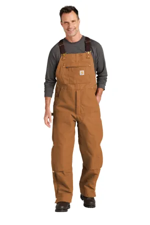 Carhartt Herren Overall mit festem Canvas, isoliert und mit Taschen - Carhartt Braun