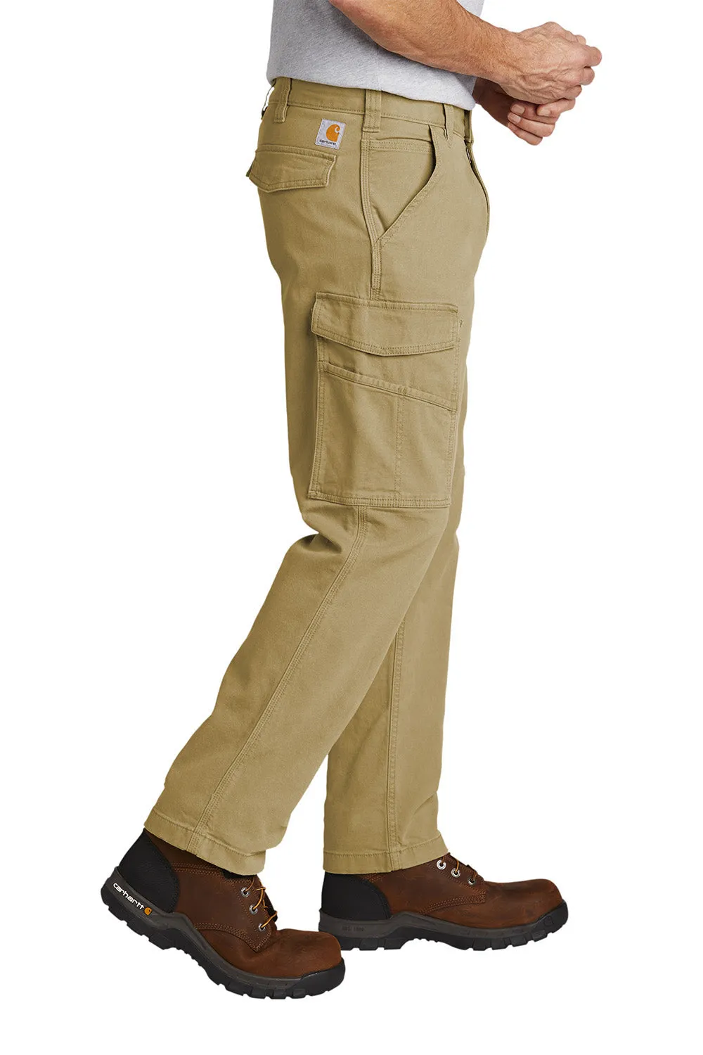 Carhartt Herren Rugged Flex Rigby Cargo-Hose mit Taschen - Dunkel Khaki Braun