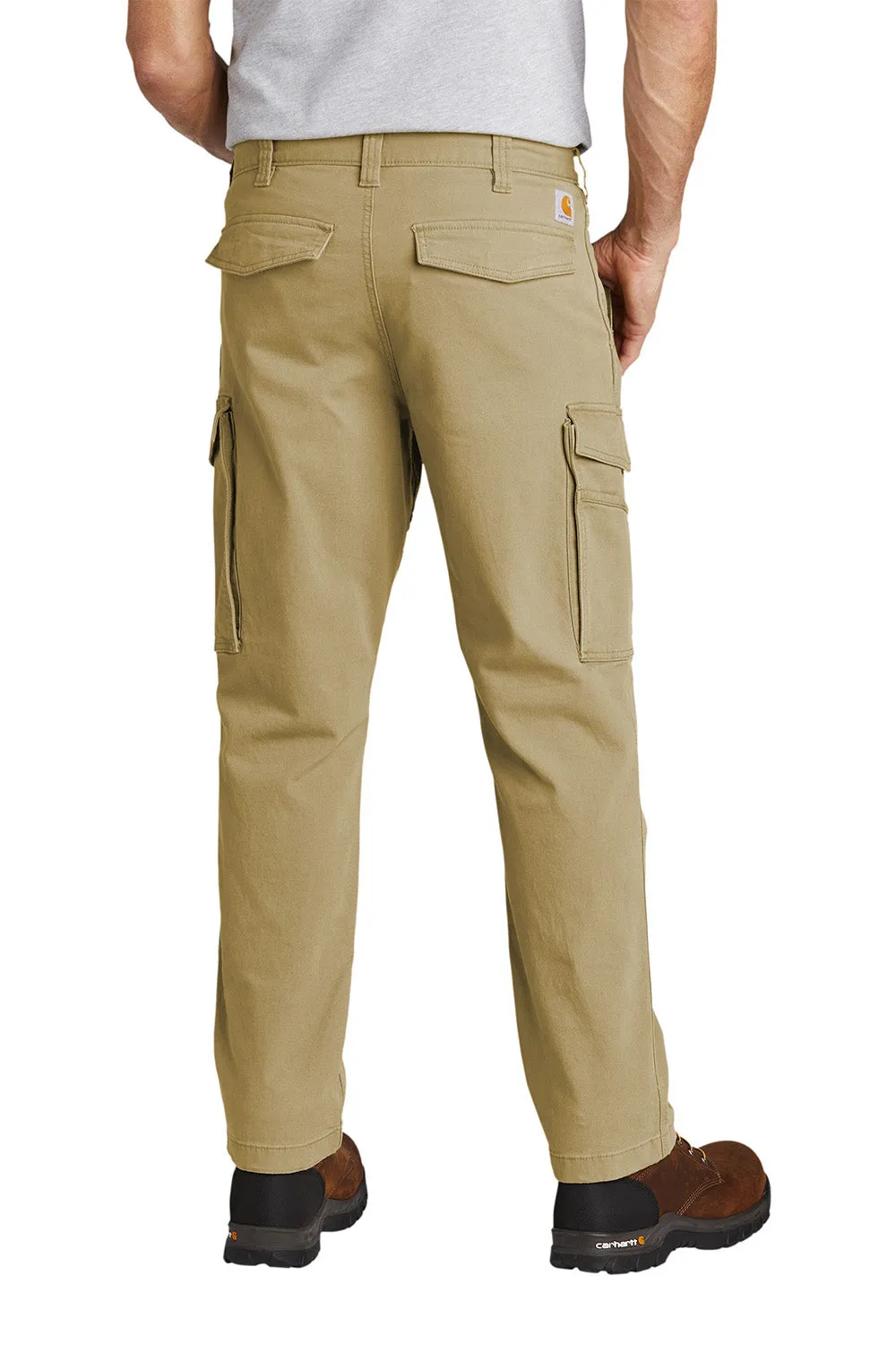Carhartt Herren Rugged Flex Rigby Cargo-Hose mit Taschen - Dunkel Khaki Braun