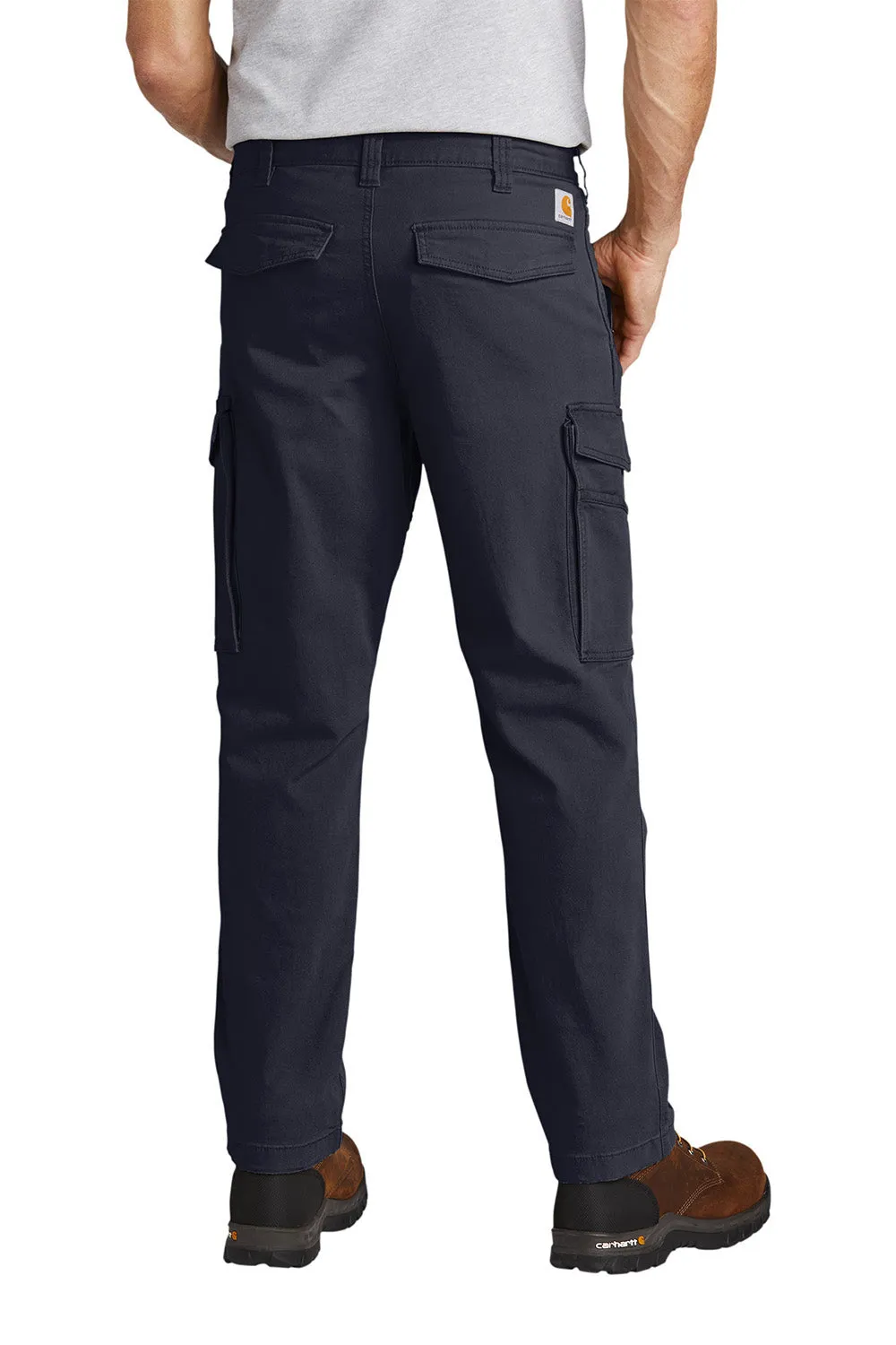 Carhartt Herren Rugged Flex Rigby Cargo-Hose mit Taschen - Marineblau