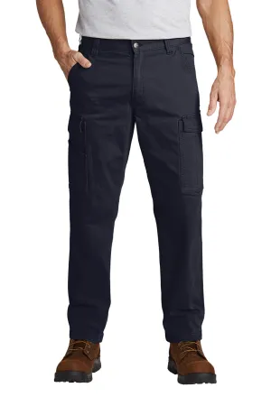 Carhartt Herren Rugged Flex Rigby Cargo-Hose mit Taschen - Marineblau